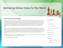 Tablet Screenshot of chessinvasion.com